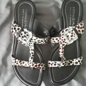 Donald Pliner slip on sandals